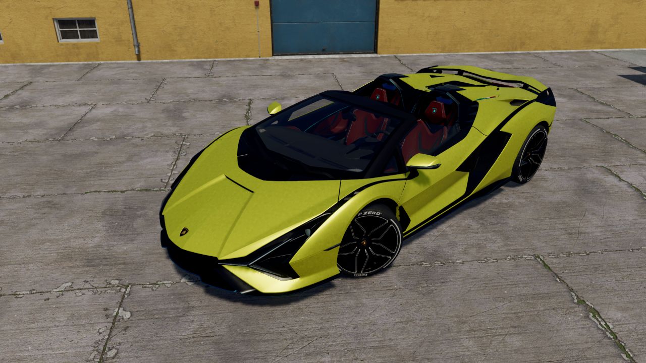 Lamborghini Sian Roadster