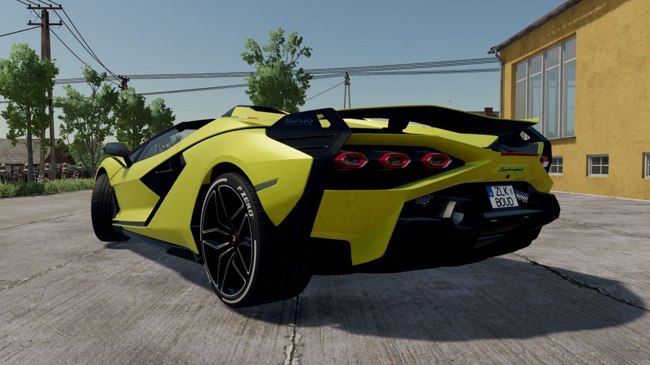 Lamborghini Sian Roadster