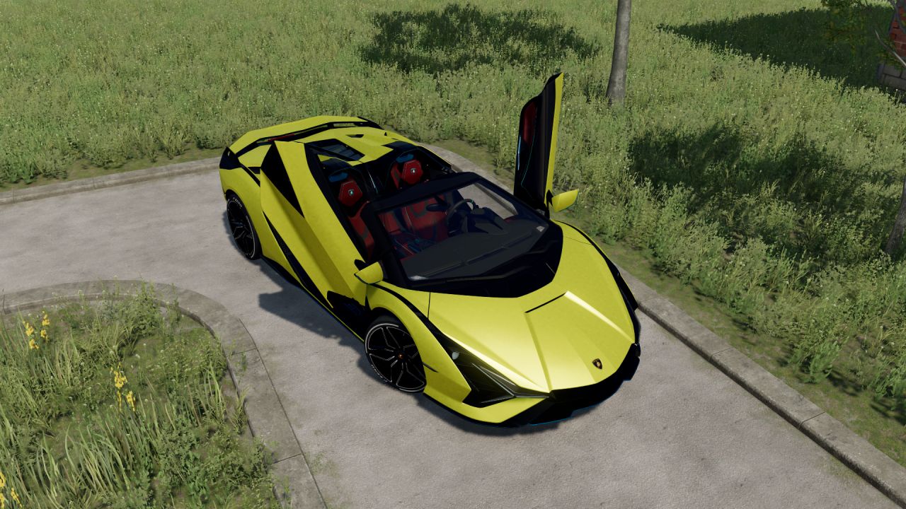 Lamborghini Sian Roadster