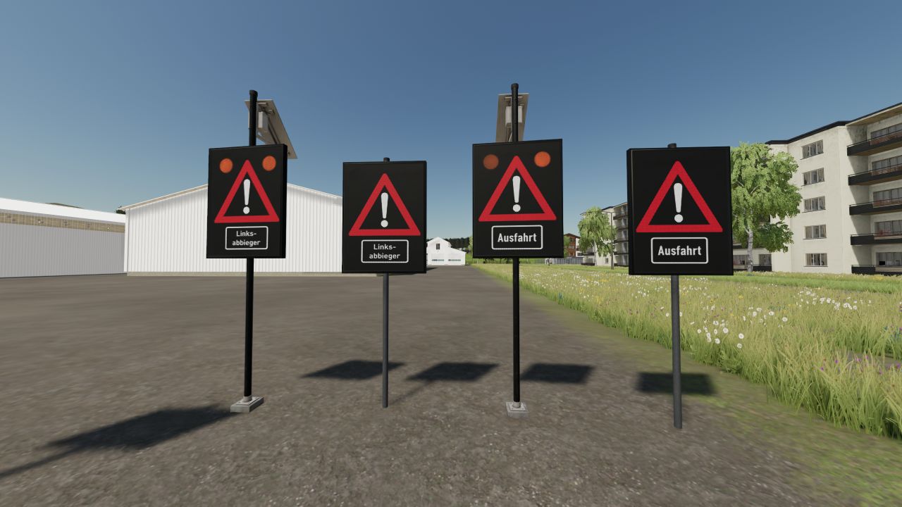 LED traffic signs