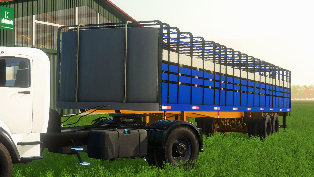 Livestock Cage 2 Axles