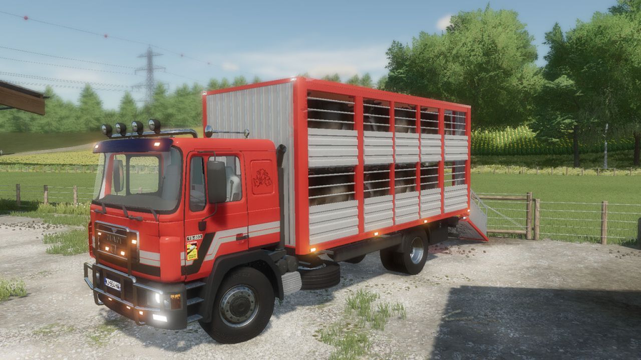 Livestock Transporter MAN 19.403