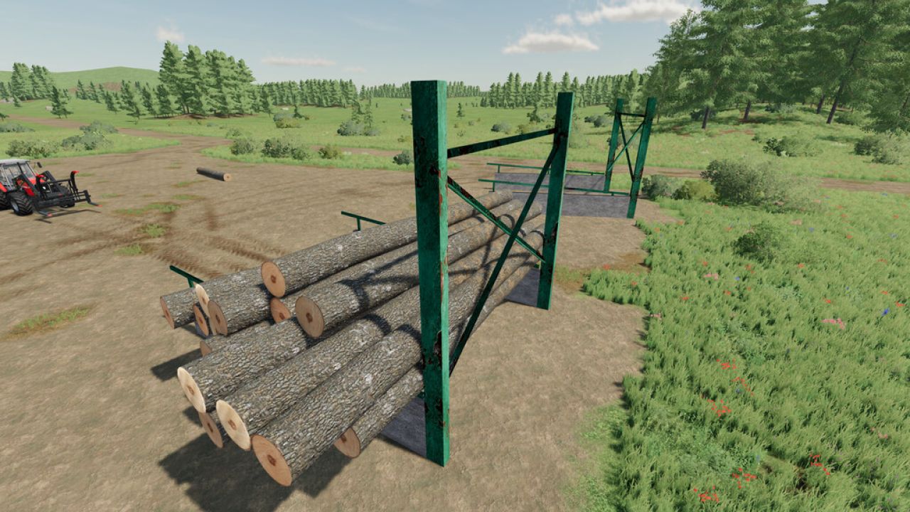 Lizard Log Bunker FS22 - KingMods