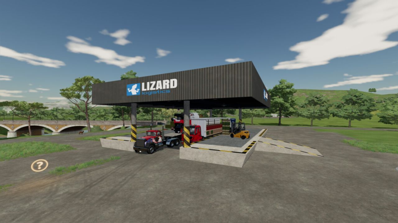 Логистический центр Lizard FS22 - KingMods