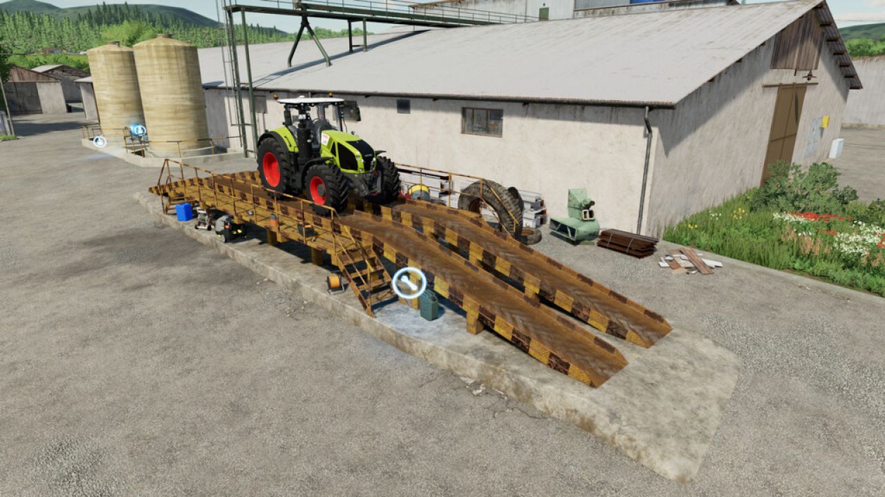 Lizard Ремонтная рампа FS22 - KingMods