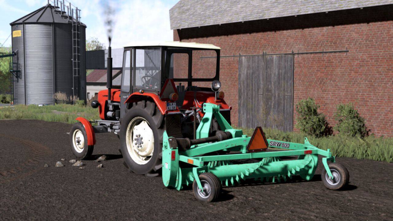 Lizard SRW 800 Stone Windrower