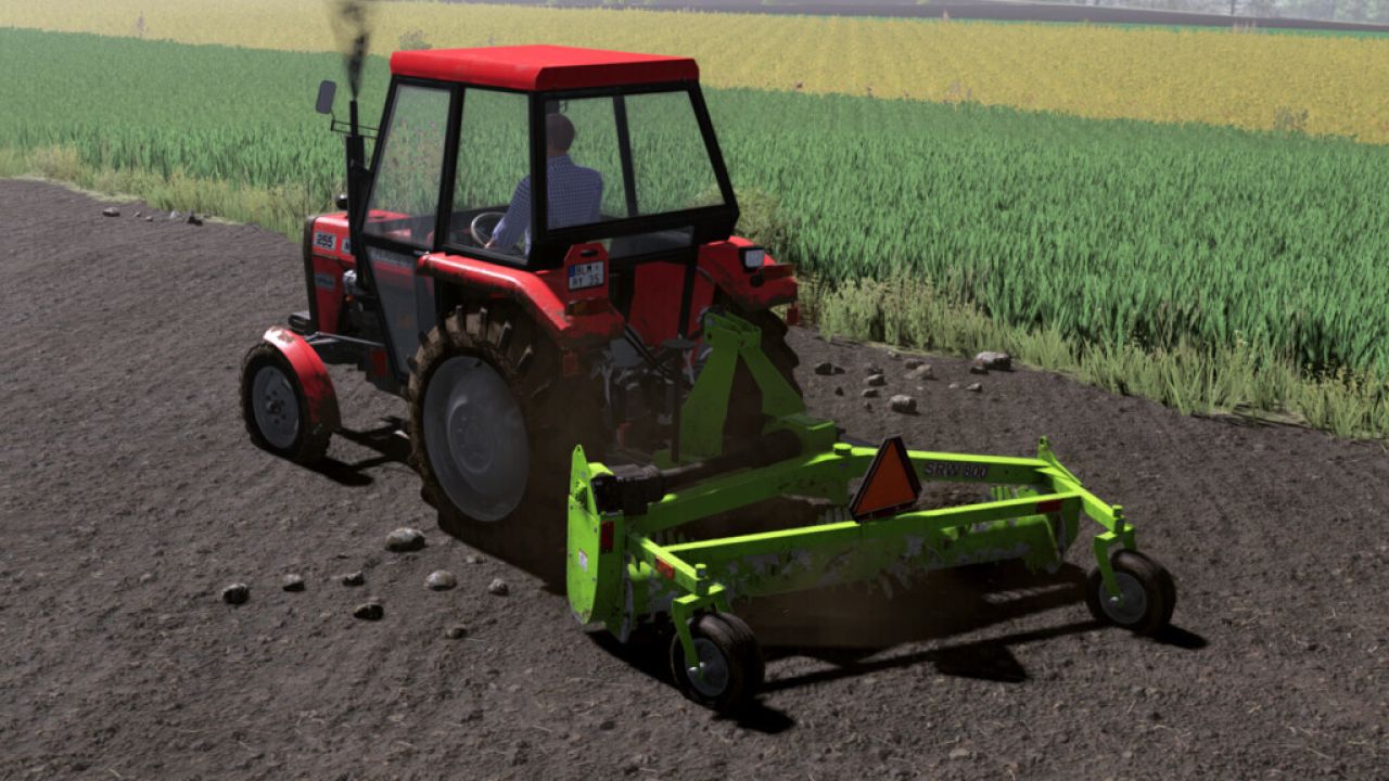 Lizard SRW 800 Stone Windrower