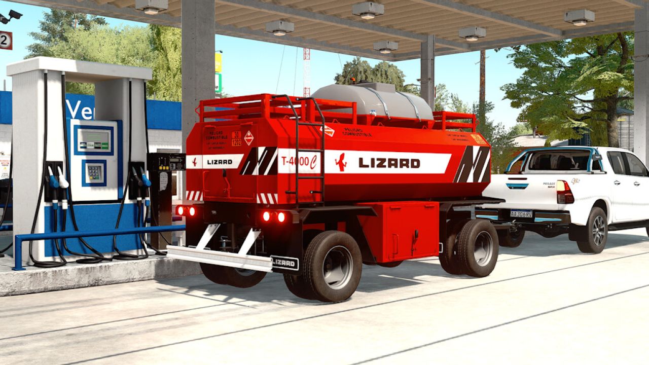 Lizard T4000C Kraftstofftank