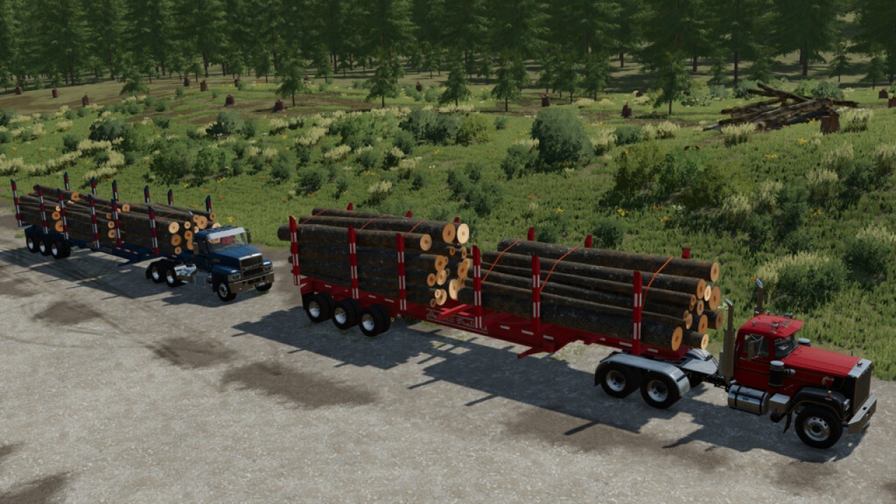 Lizard Tri Axle Log Trailer