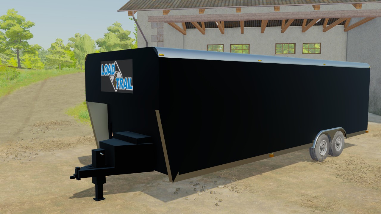 Load King Closed Trailer Fs22 Kingmods 7144