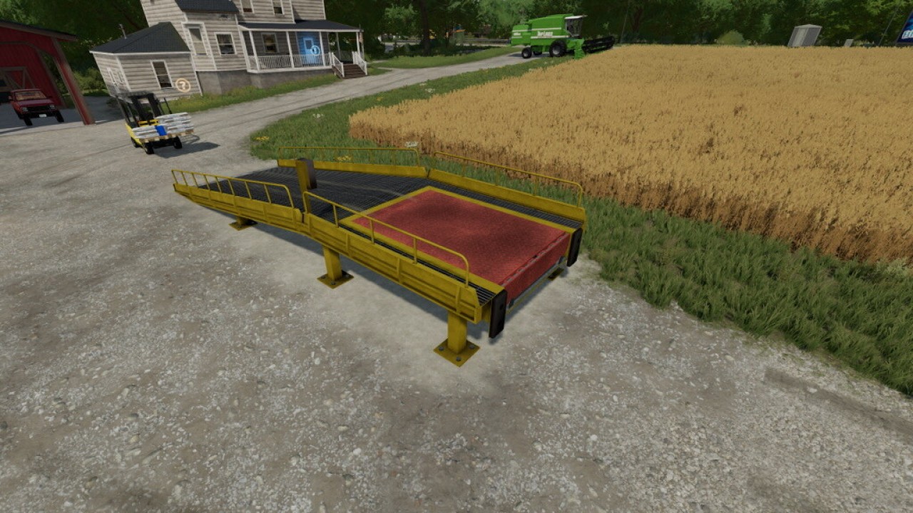 Loading Ramp With Dock Leveler