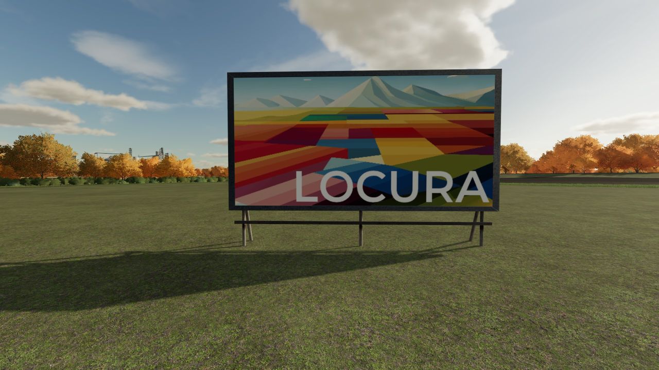 Locura Farm Signs