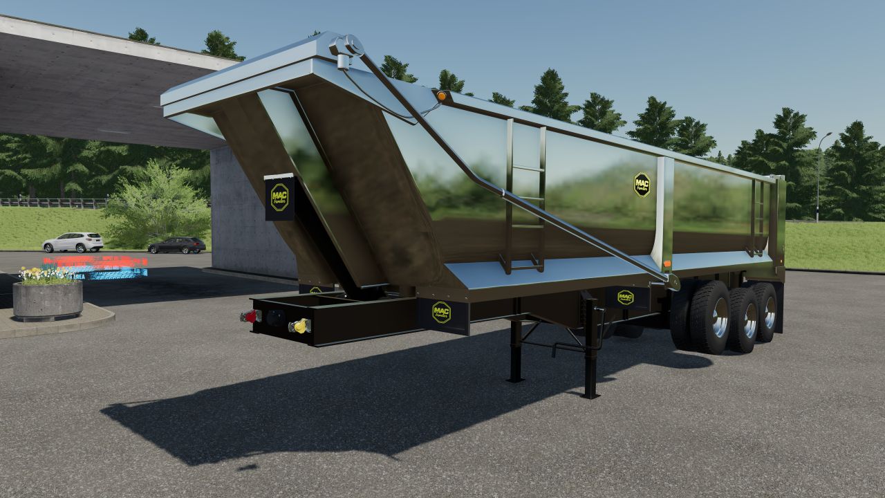 Long truck trailer