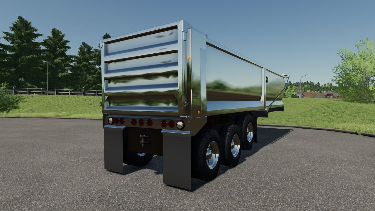 Long truck trailer