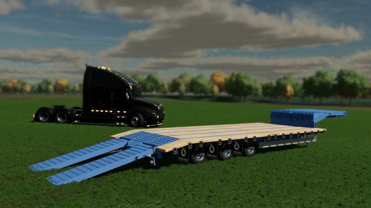 Galtrailer Tieflader Ls22 Kingmods 4061