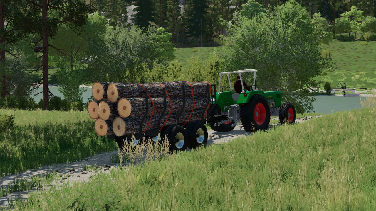 Lumber trailer (rusty version)