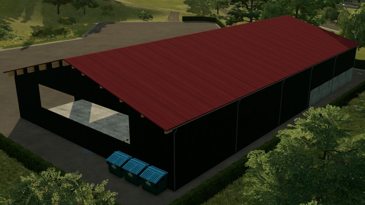 Machineshed With Workshop