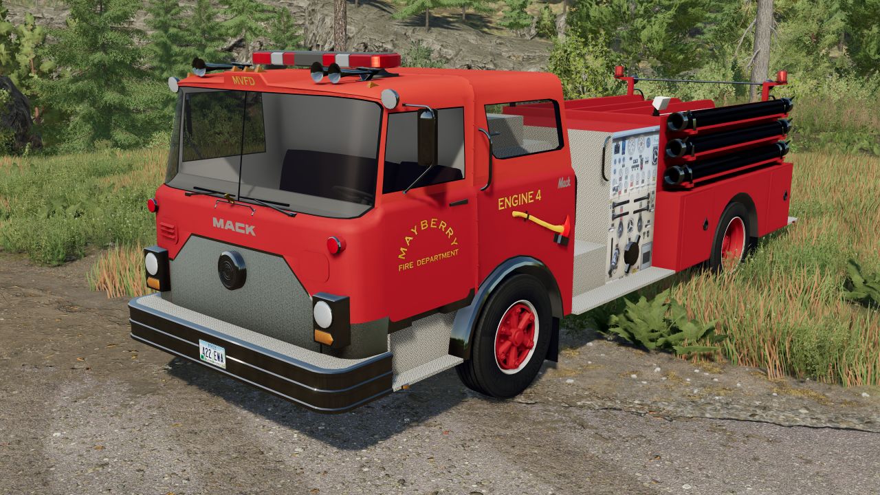 Camión de bomberos Mack CF