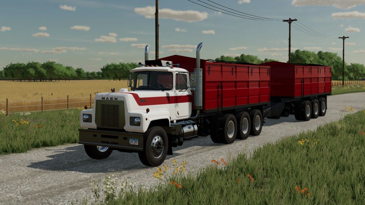 Mack Grain Hauling Pack FS22 - KingMods