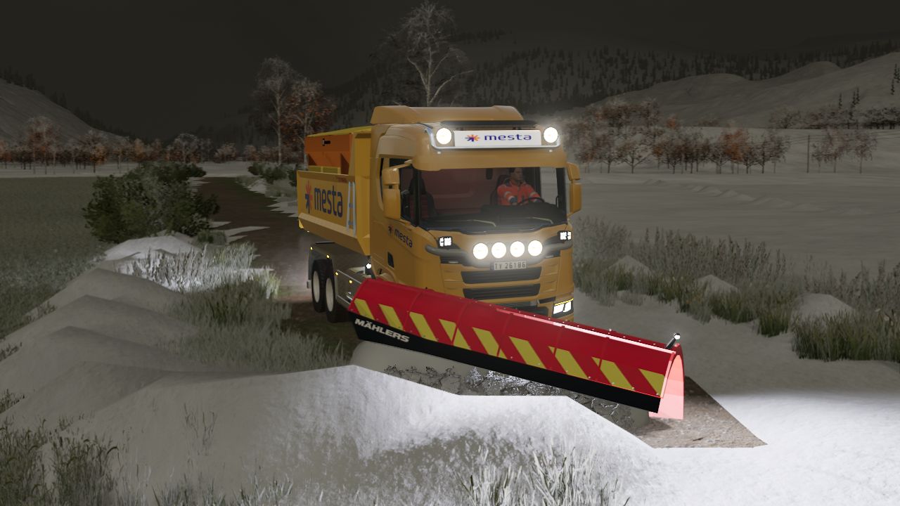 Mählers DPH Snow Plow FS22 - KingMods