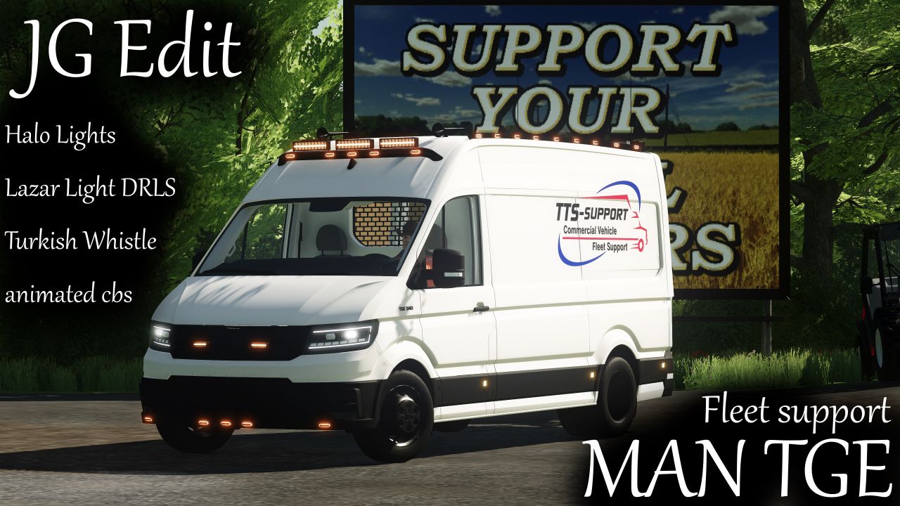 MAN TGE Fleet Support Van