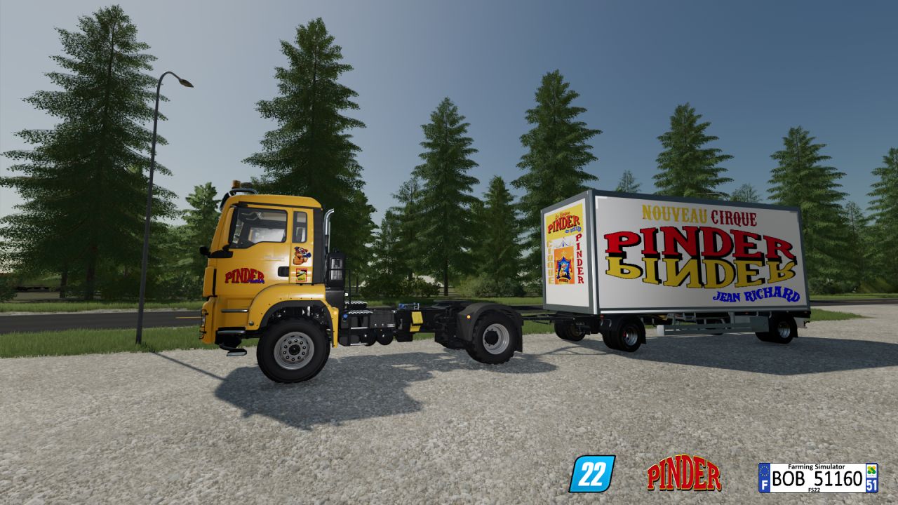 Camion MAN (Cirque PINDER)