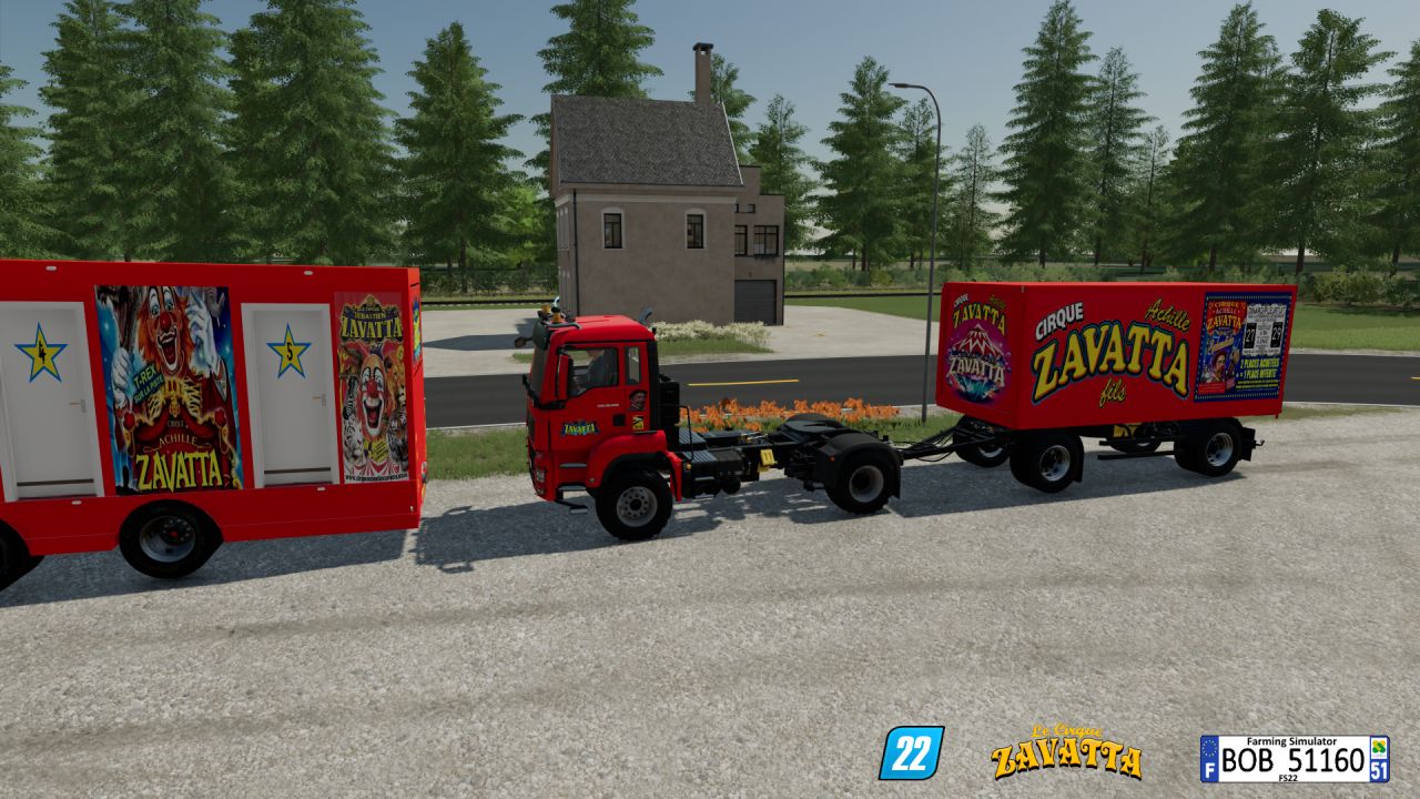 MAN truck (ZAVATTA circus)