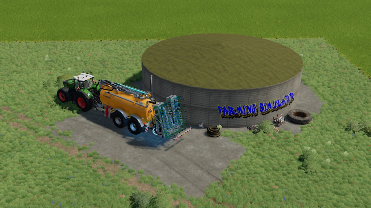 Manure Tank and Water Tap Point