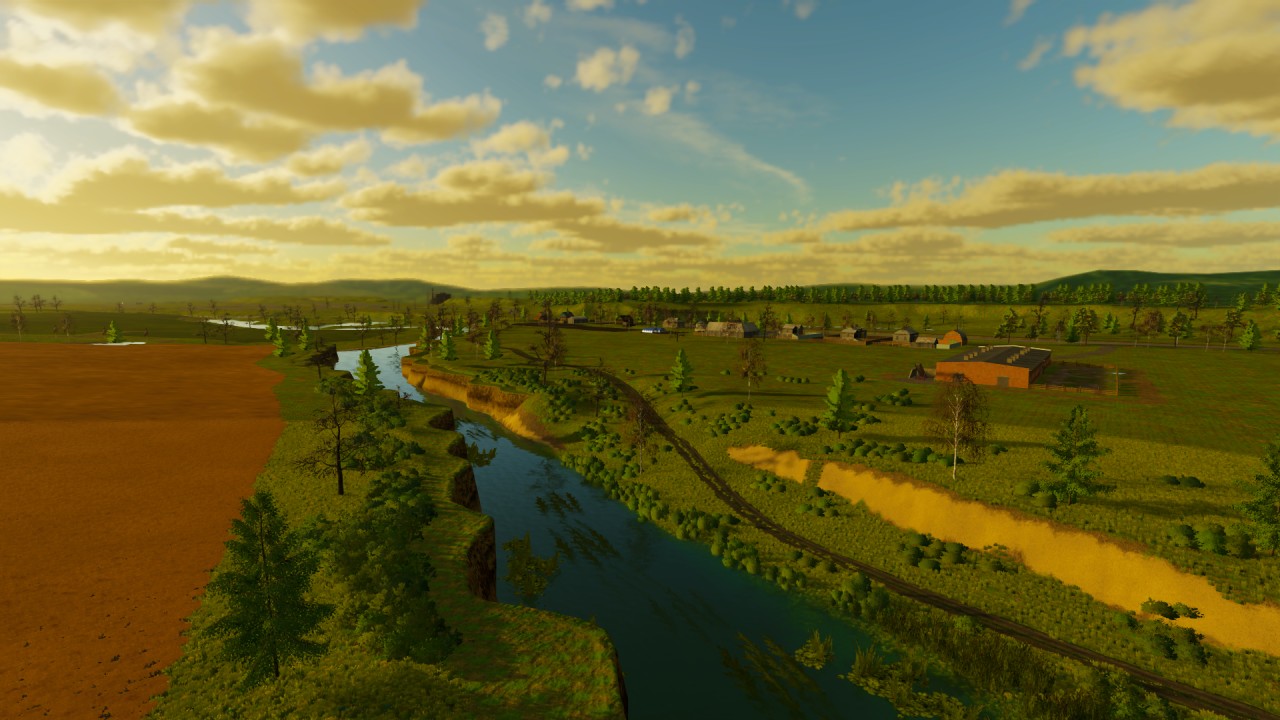 Map Village Yagodnoe FS22 - KingMods