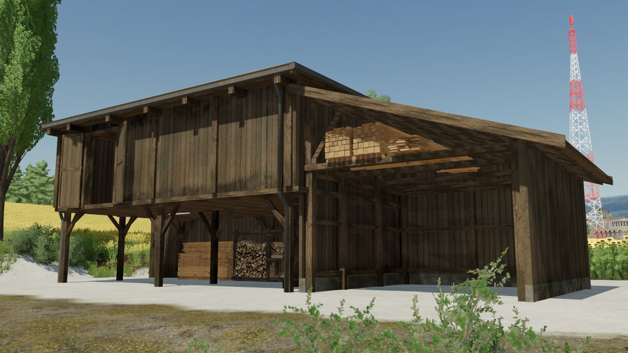 Hangar en bois McBee