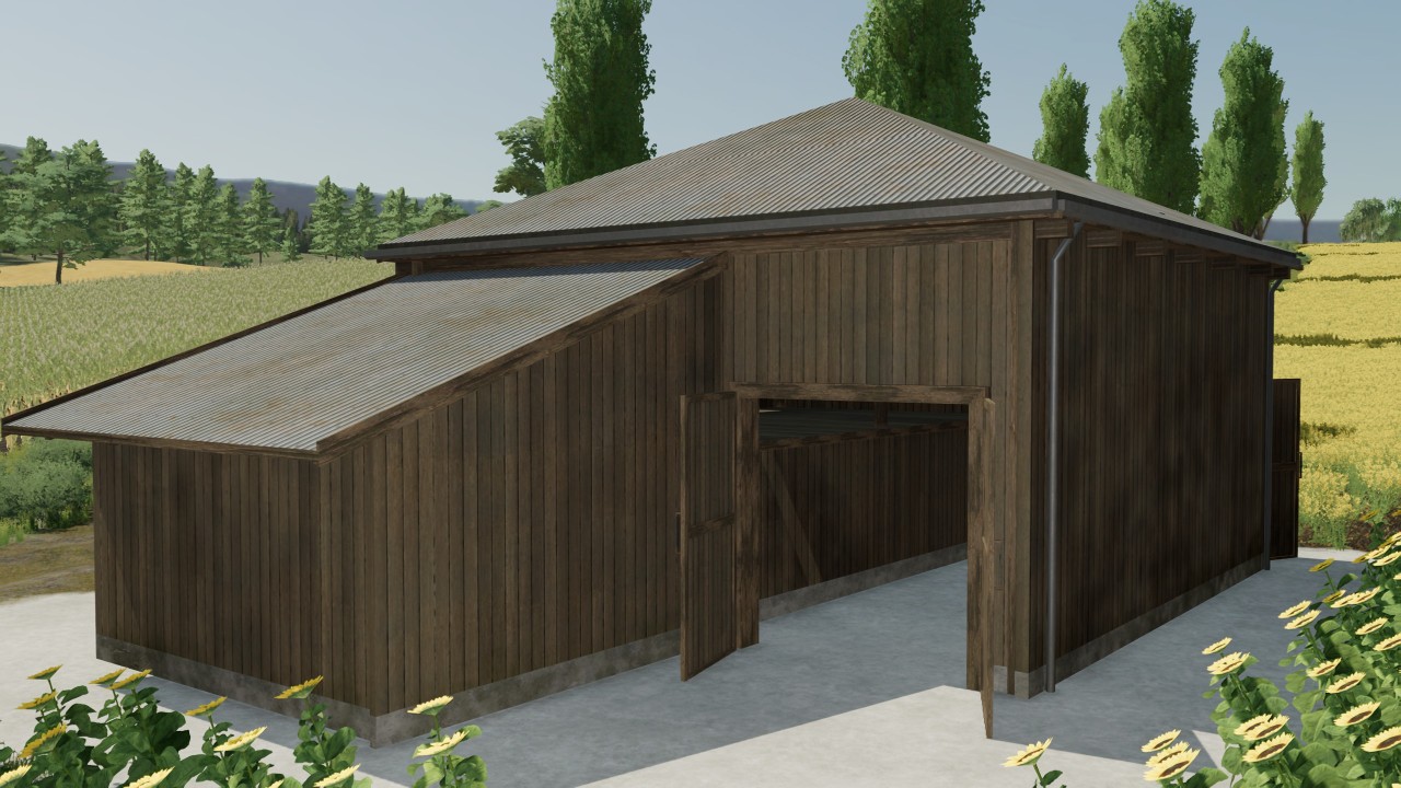 Hangar en bois McBee