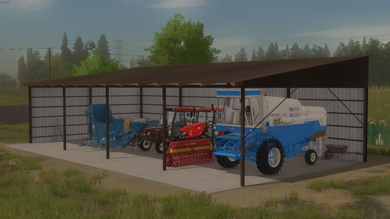 FS22 Sheds - KingMods