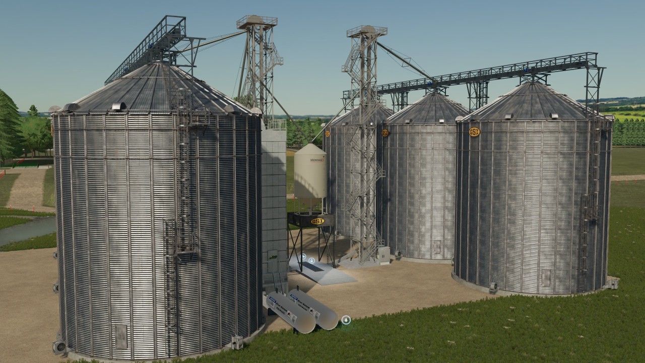 Mega Silo Corn Dryer 2 V1000 Fs22 Mod Farming Simulator 22 Mod Images 8364
