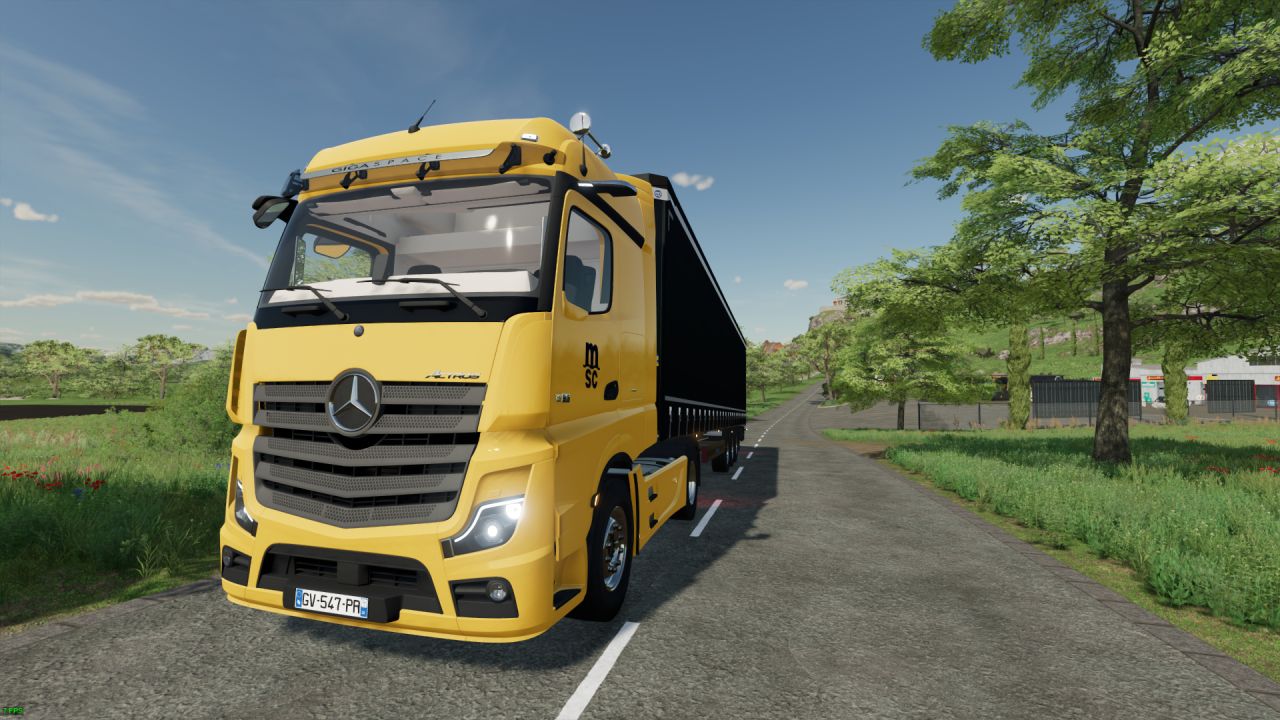 Mercedes Actros 2022 - MSC Group.