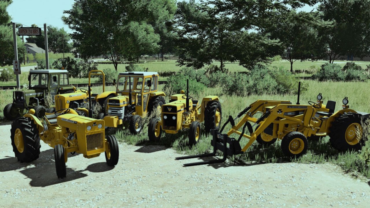 MF Industrial Utility Tractors