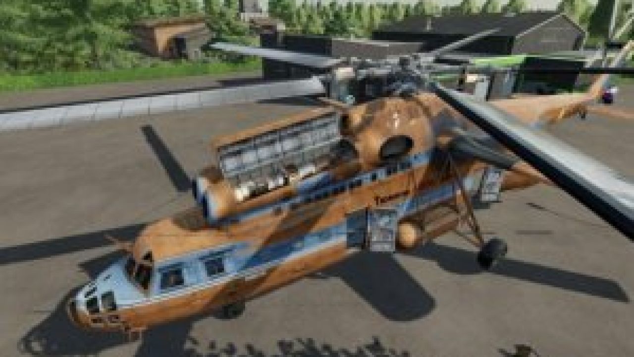 Mi-6A helicopter