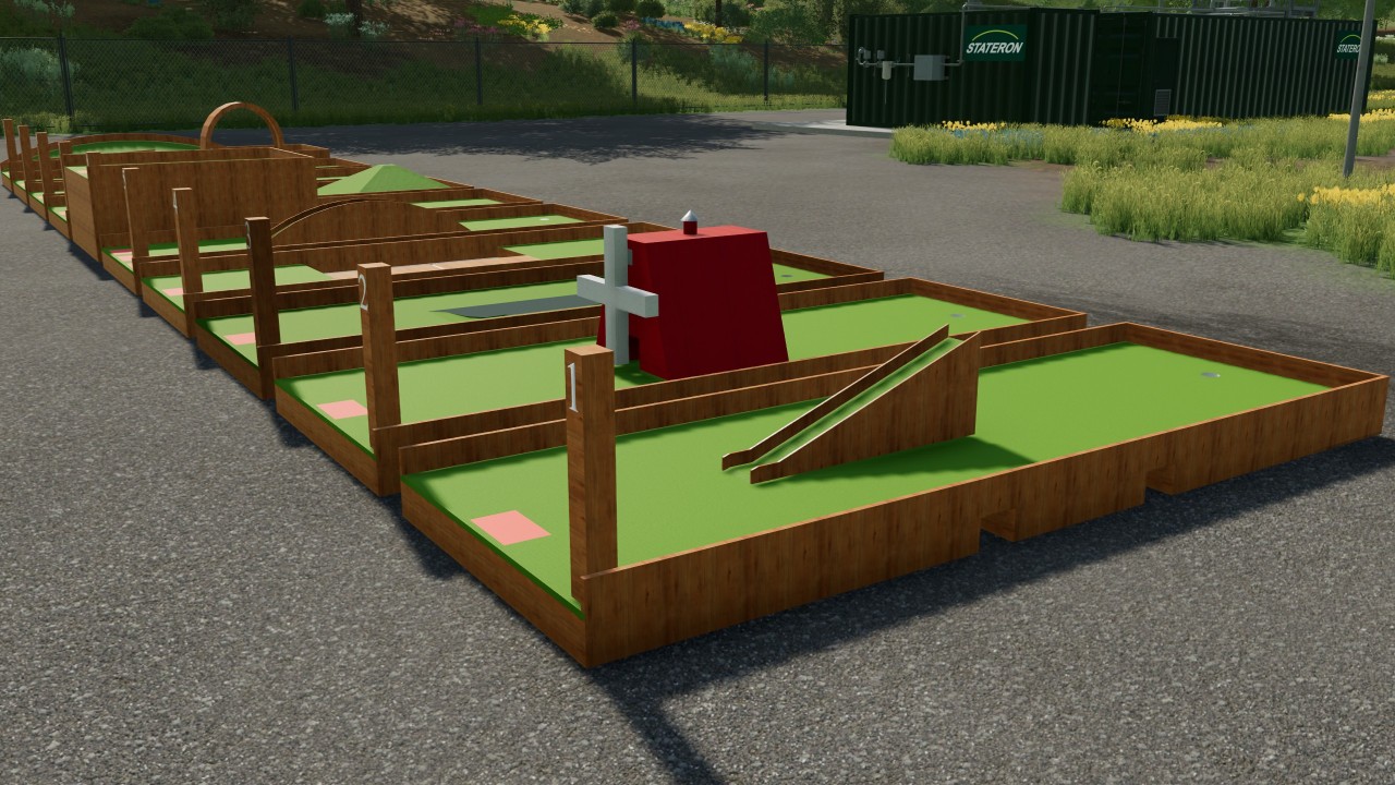 Mini golf set