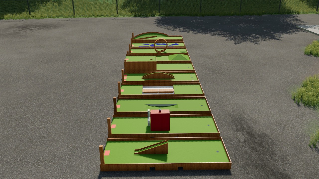 Mini golf set