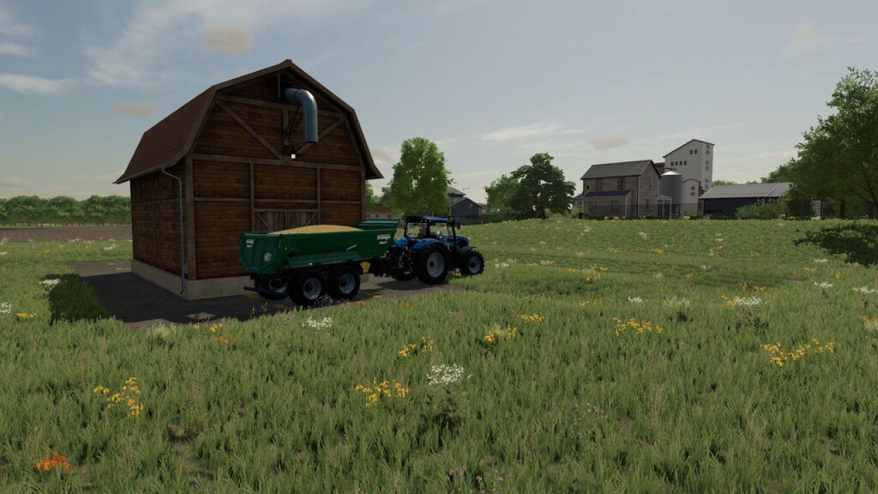 Modern Hay Storage