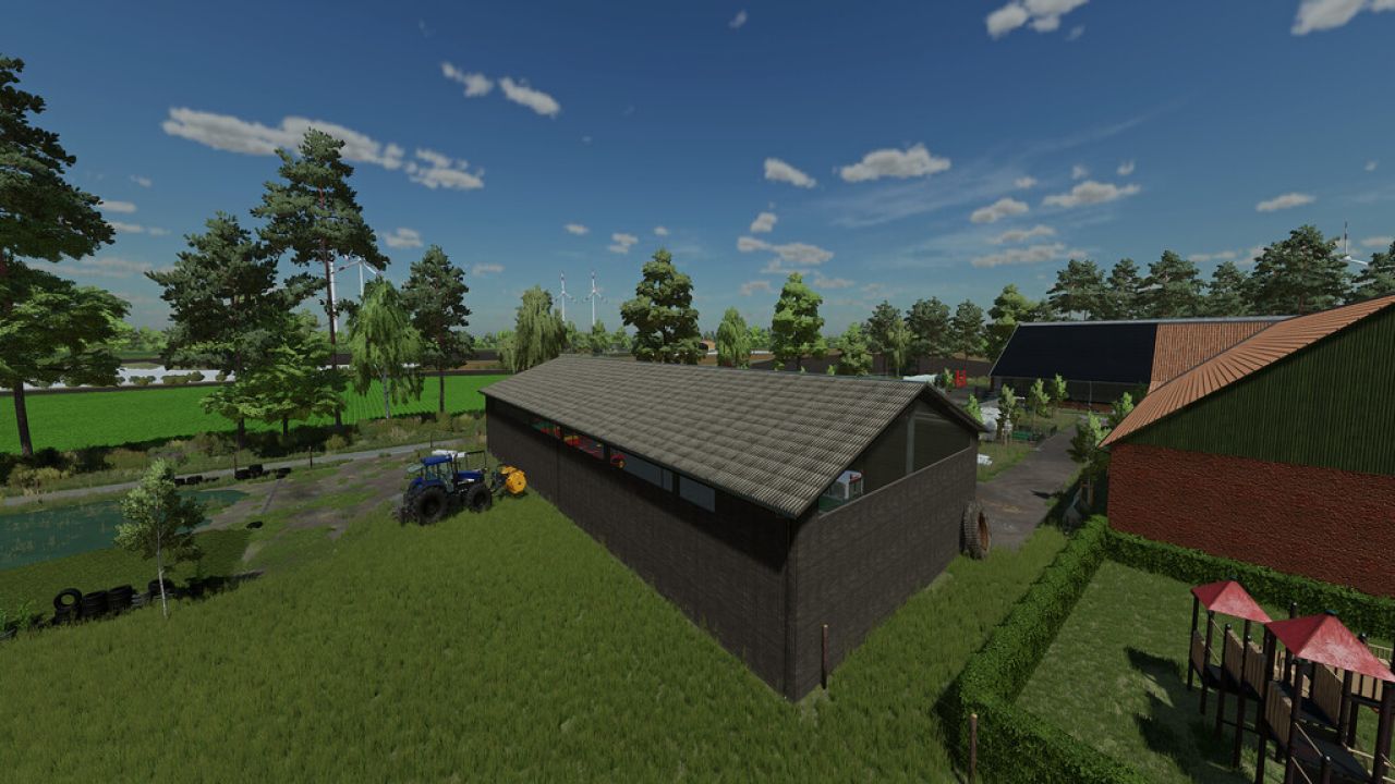 Modern Wooden Barn