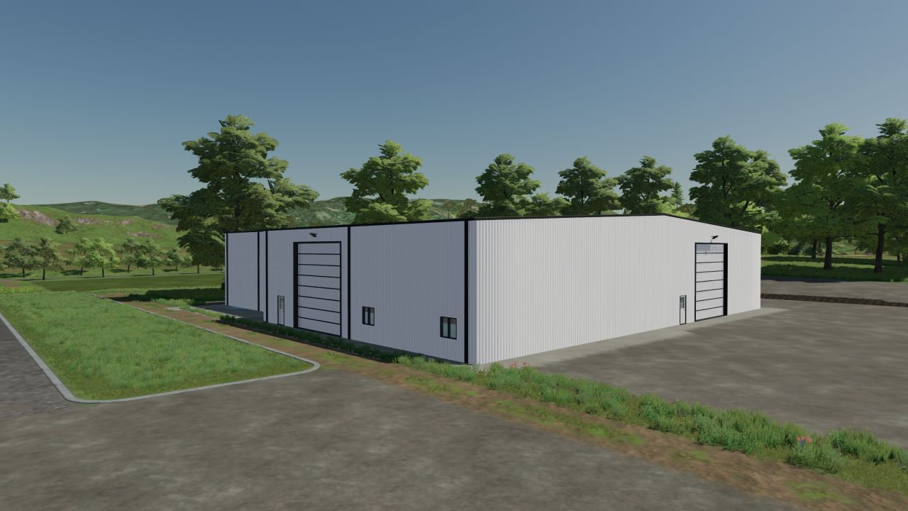 Modern XL shed