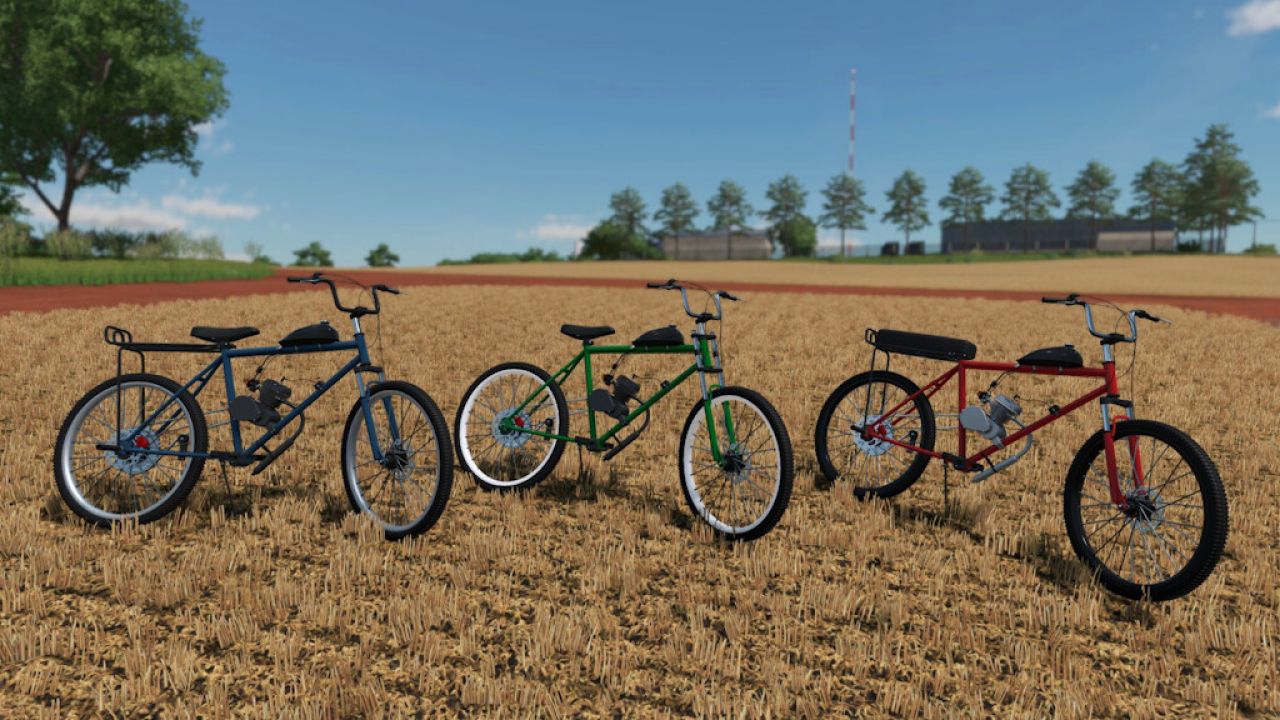 Bicicleta motorizada FS22 - KingMods