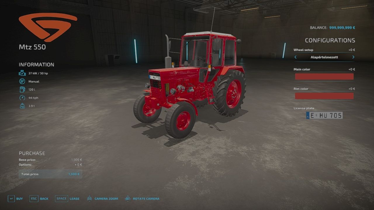 MTZ 550