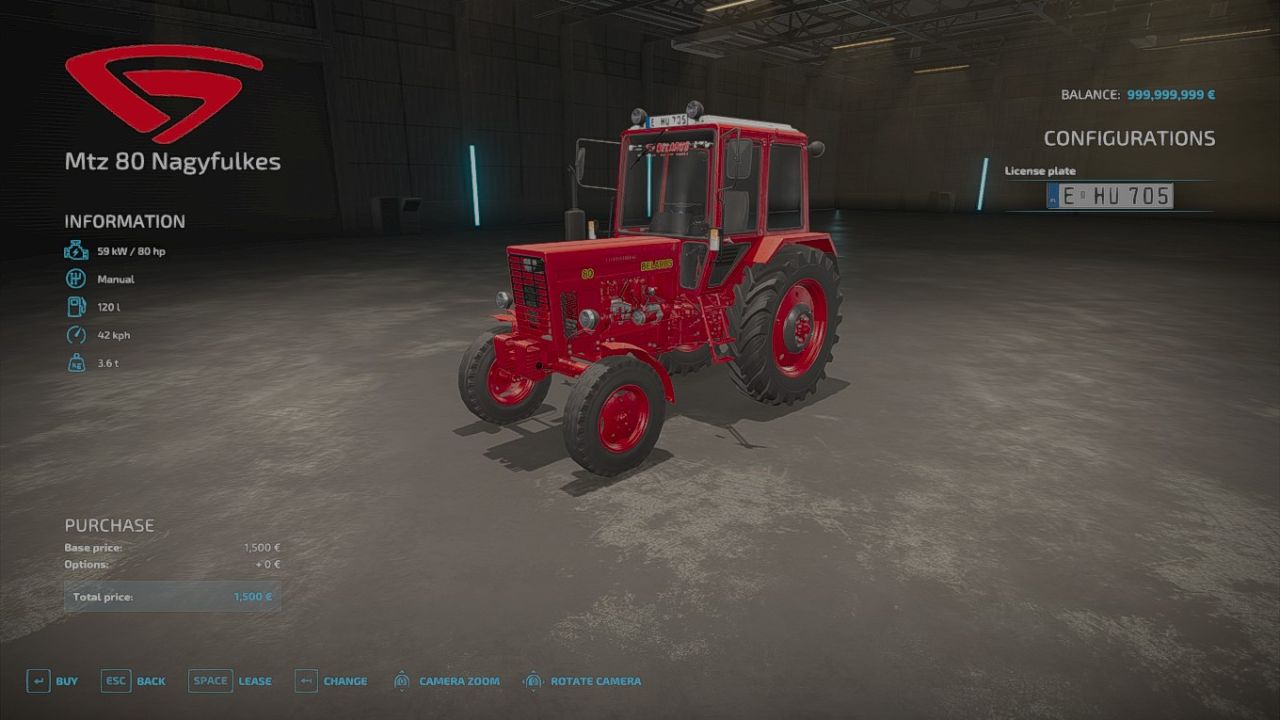 MTZ 80 RU FS22 - KingMods