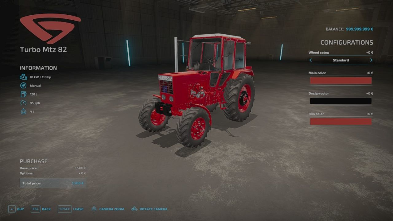 MTZ 82UK Turbo