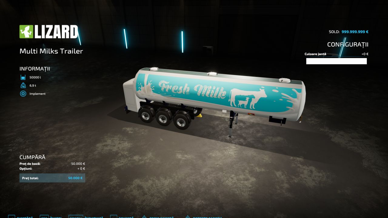 Multi Milks Tanker