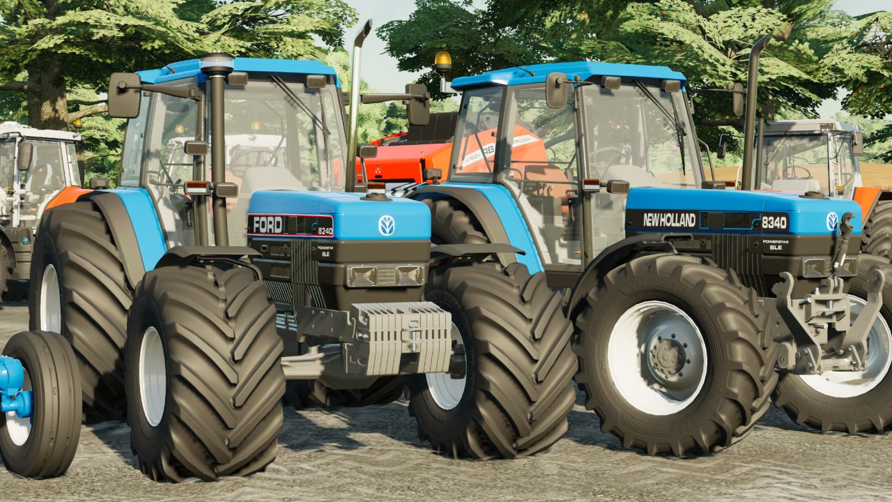 New Holland Ford 40 Series 6 Cylinder Pack Fs22 Kingmods 9239