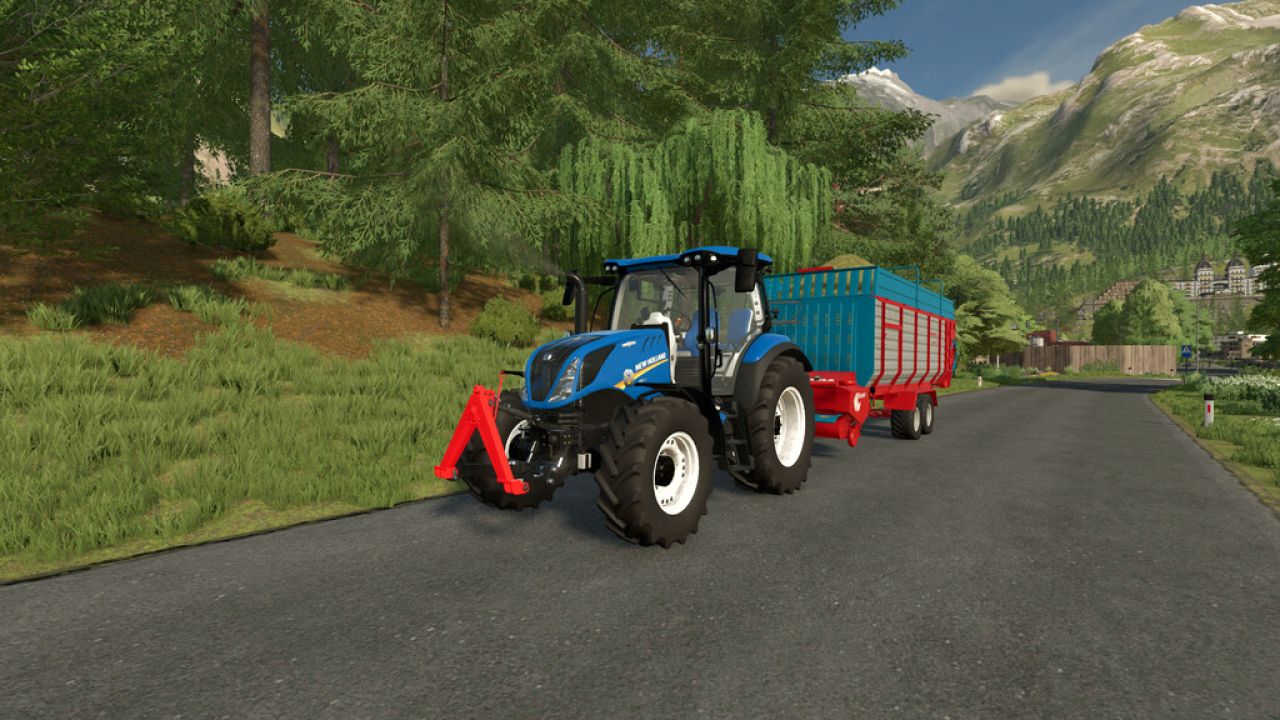 New Holland T5 AC & DC FS22 - KingMods