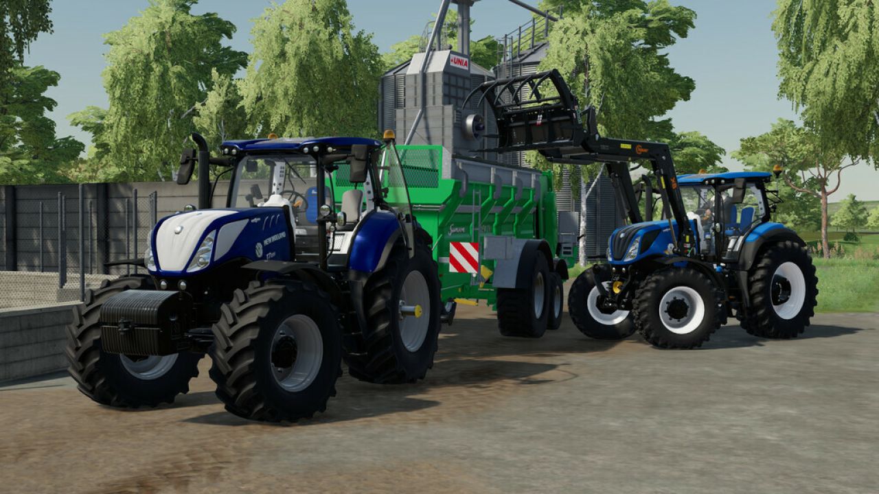 New Holland T7 Series Ls22 Kingmods 3656