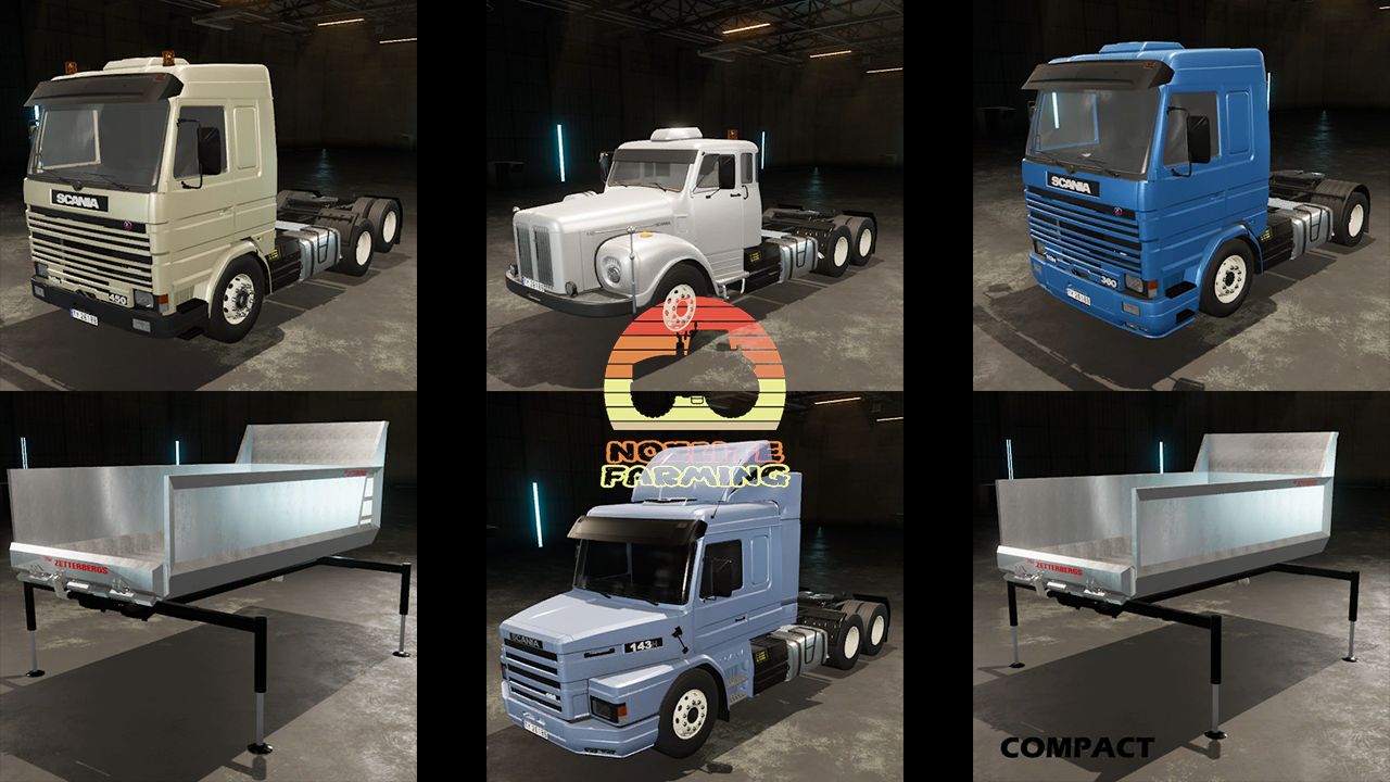 Old Generation Scania Pack